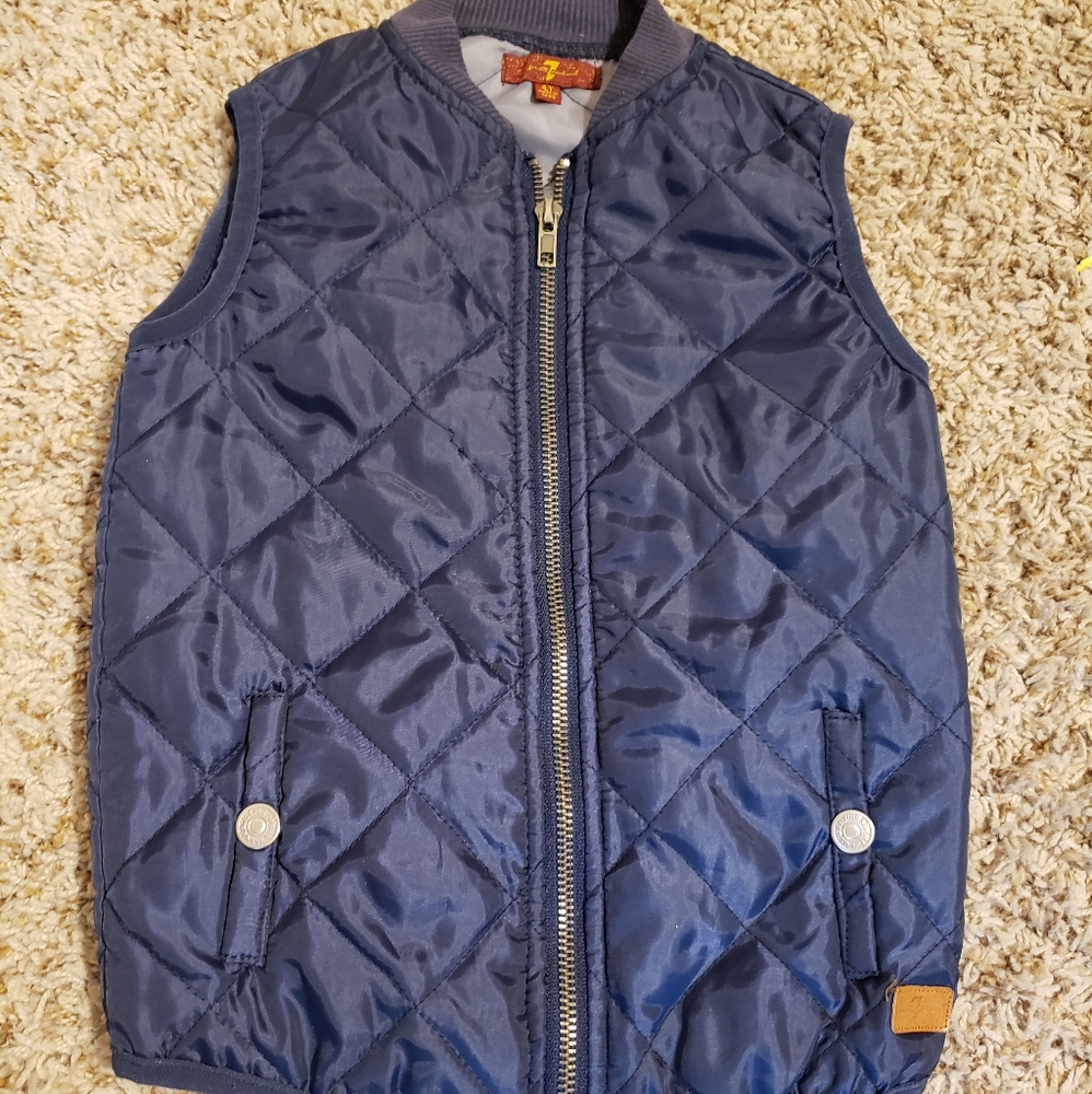 7 for all‎ mankind Vest Size 4T Blue